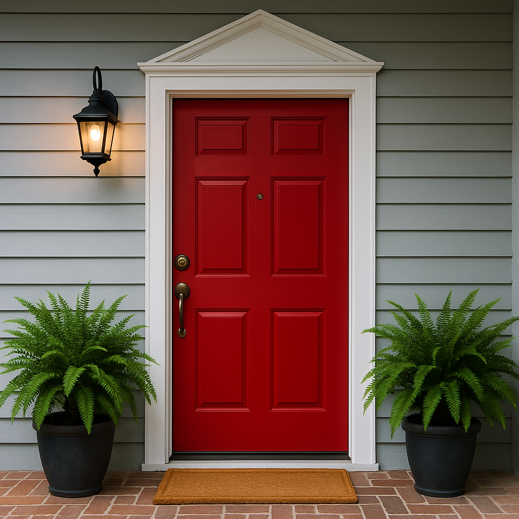 Feng Shui front door placement